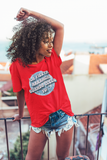 La fiesta arranca cuando llego yo - Unisex Short Sleeve V-Neck T-Shirt