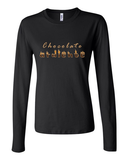 "Chocolate ardiente" - Women's Long-sleeve t-shirt