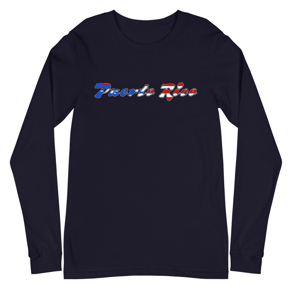 Puerto Rico Unisex Long Sleeve T-Shirt – LatinMocha International LLC