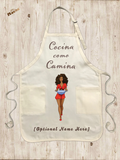 "Cocina como Camina" Apron/Delantal - Free Personalization!