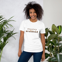 "Chocolate ardiente" - Short-Sleeve Unisex T-Shirt