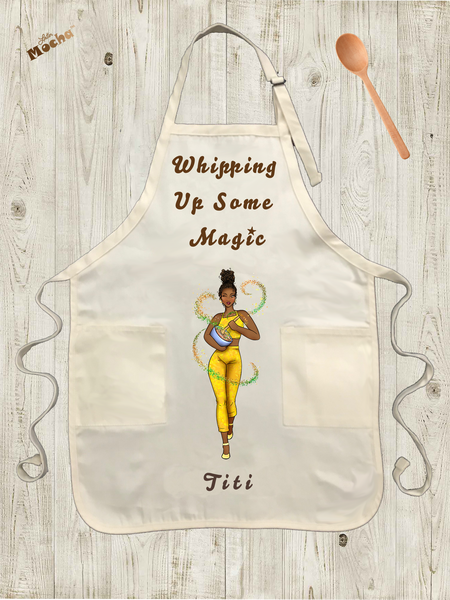 "Whipping Up Some Magic" Apron/Delantal - Free Personalization!