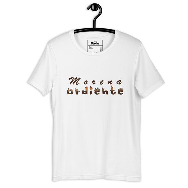 "Morena ardiente" - Short-Sleeve T-Shirt